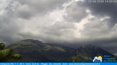 immagine della webcam nei dintorni di Gorga: webcam Collepardo