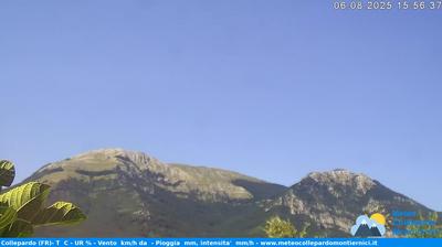 immagine della webcam nei dintorni di Filettino: webcam Collepardo