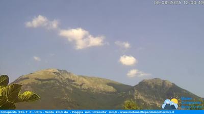 immagine della webcam nei dintorni di Camporotondo: webcam Collepardo