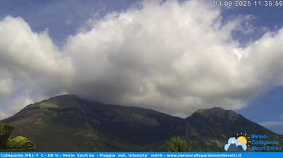immagine della webcam nei dintorni di Campo Staffi: webcam Collepardo