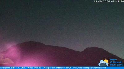 immagine della webcam nei dintorni di Frosinone: webcam Collepardo