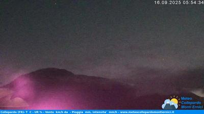 immagine della webcam nei dintorni di Filettino: webcam Collepardo