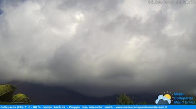 immagine della webcam nei dintorni di Campo Catino: webcam Collepardo