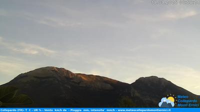 immagine della webcam nei dintorni di Civitella Roveto: webcam Collepardo