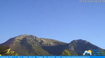 immagine della webcam nei dintorni di Piglio: webcam Collepardo