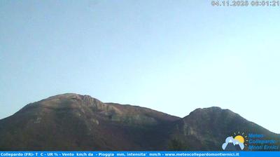 immagine della webcam nei dintorni di Civitella Roveto: webcam Collepardo