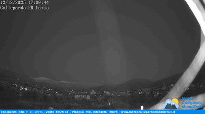 immagine della webcam nei dintorni di Giuliano di Roma: webcam Collepardo