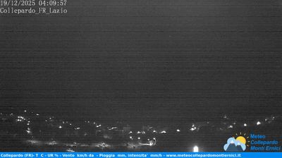 immagine della webcam nei dintorni di Castellafiume: webcam Collepardo