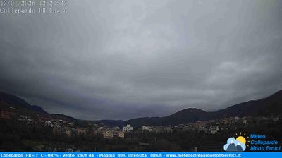 immagine della webcam nei dintorni di Giuliano di Roma: webcam Collepardo