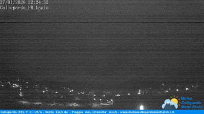 immagine della webcam nei dintorni di Sora: webcam Collepardo