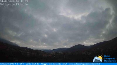 immagine della webcam nei dintorni di Filettino: webcam Collepardo