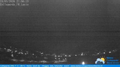 immagine della webcam nei dintorni di Sora: webcam Collepardo