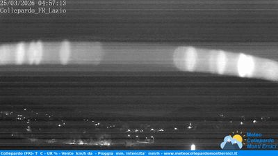 immagine della webcam nei dintorni di Castellafiume: webcam Collepardo