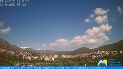 immagine della webcam nei dintorni di Civitella Roveto: webcam Collepardo
