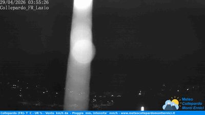 immagine della webcam nei dintorni di Frosinone: webcam Collepardo