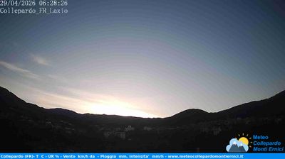 immagine della webcam nei dintorni di Gorga: webcam Collepardo