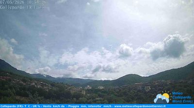 immagine della webcam nei dintorni di Campo Catino: webcam Collepardo