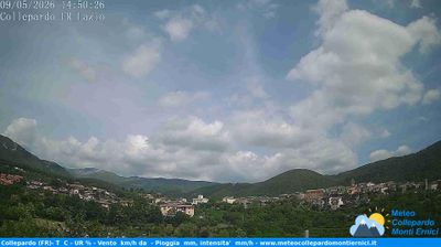 immagine della webcam nei dintorni di Civitella Roveto: webcam Collepardo