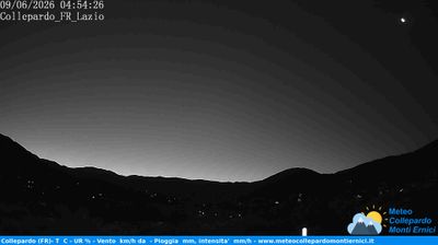 immagine della webcam nei dintorni di Campo Staffi: webcam Collepardo