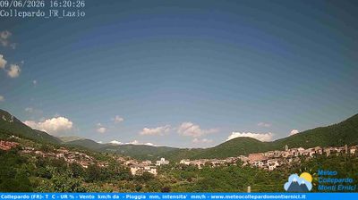 immagine della webcam nei dintorni di Vallepietra: webcam Collepardo
