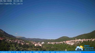 immagine della webcam nei dintorni di Ferentino: webcam Collepardo