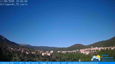 immagine della webcam nei dintorni di Civitella Roveto: webcam Collepardo