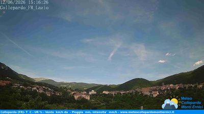 immagine della webcam nei dintorni di Sezze: webcam Collepardo