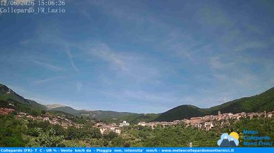 immagine della webcam nei dintorni di Civitella Roveto: webcam Collepardo