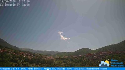 immagine della webcam nei dintorni di Castelliri: webcam Collepardo