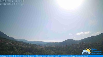 immagine della webcam nei dintorni di Piglio: webcam Collepardo
