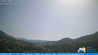 immagine della webcam nei dintorni di Alatri: webcam Collepardo