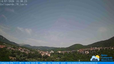 immagine della webcam nei dintorni di Tecchiena: webcam Collepardo