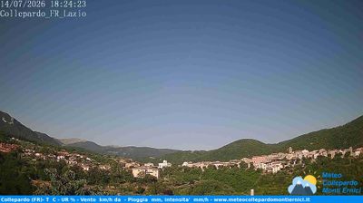 immagine della webcam nei dintorni di Tecchiena: webcam Collepardo