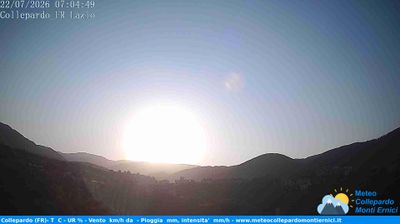 immagine della webcam nei dintorni di Serrone: webcam Collepardo