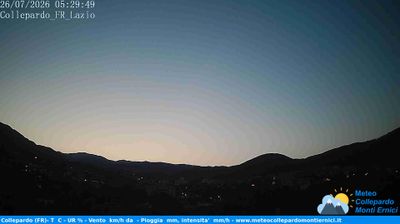 immagine della webcam nei dintorni di Campo Staffi: webcam Collepardo