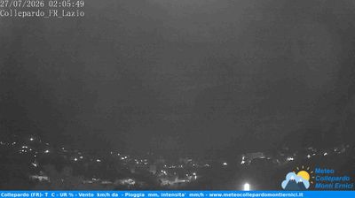 immagine della webcam nei dintorni di Vallepietra: webcam Collepardo