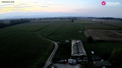immagine della webcam nei dintorni di Cavaglio d'Agogna: webcam Vaprio d'Agogna