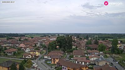 immagine della webcam nei dintorni di Cressa: webcam Vaprio d'Agogna