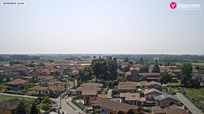 immagine della webcam nei dintorni di Fontaneto d'Agogna: webcam Vaprio d'Agogna