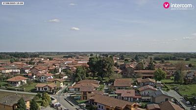 immagine della webcam nei dintorni di Lozzolo: webcam Vaprio d'Agogna
