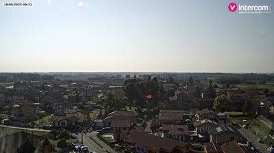 immagine della webcam nei dintorni di Fontaneto d'Agogna: webcam Vaprio d'Agogna