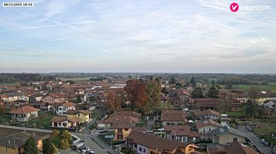 immagine della webcam nei dintorni di Milano Malpensa: webcam Vaprio d'Agogna