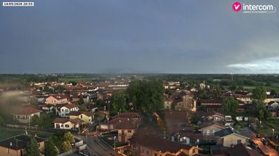 immagine della webcam nei dintorni di Cavaglio d'Agogna: webcam Vaprio d'Agogna
