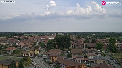 immagine della webcam nei dintorni di Vicolungo: webcam Vaprio d'Agogna