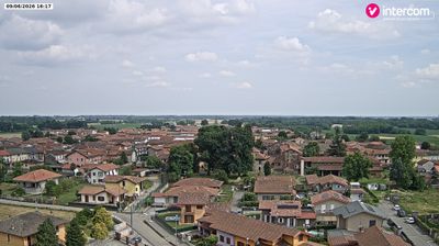 immagine della webcam nei dintorni di Borgomanero: webcam Vaprio d'Agogna