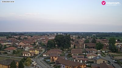 immagine della webcam nei dintorni di Pernate: webcam Vaprio d'Agogna