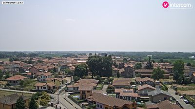 immagine della webcam nei dintorni di Pernate: webcam Vaprio d'Agogna