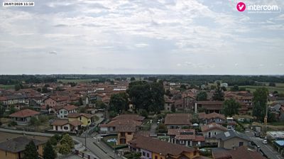 immagine della webcam nei dintorni di Borgomanero: webcam Vaprio d'Agogna