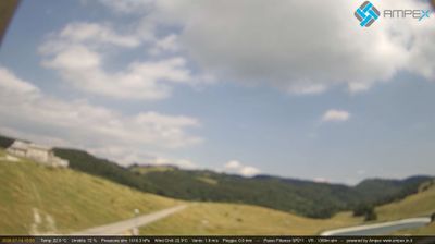 immagine della webcam nei dintorni di Rifugio Campogrosso: webcam Passo delle Fittanze