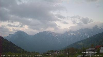 immagine della webcam nei dintorni di Passo di Cereda: webcam Gosaldo